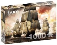 Opakowanie Puzzle 1000 Flota piratów