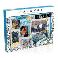 Puzzle 1000 Friends. Wydawca: Winning Moves. SmakLiter.pl Opakowanie Puzzle 1000 Friends