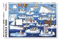 Opakowanie Puzzle 1000 Gunga, Życie Na Antarktyce PIATNIK