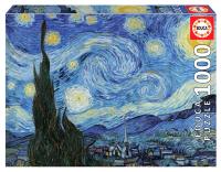 Puzzle 1000 Gwiaździsta noc, Vincent van Gogh G3. Wydawca: Educa. SmakLiter.pl Opakowanie Puzzle 1000 Gwiaździsta noc, Vincent van Gogh G3