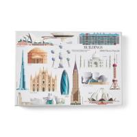 Puzzle 1000 Iconic Buildings. Wydawca: Printworks. SmakLiter.pl Opakowanie Puzzle 1000 Iconic Buildings