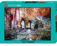 Puzzle 1000 In/Outside, Absorbujący dom. Wydawca: Heye. SmakLiter.pl Opakowanie Puzzle 1000 In/Outside, Absorbujący dom