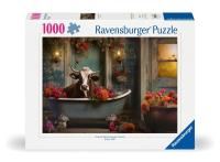 Opakowanie Puzzle 1000 Krowa w kąpieli