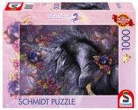 Puzzle 1000 Laurie Prindle Niebieska róża. Wydawca: Schmidt. SmakLiter.pl Opakowanie Puzzle 1000 Laurie Prindle Niebieska róża