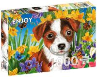Opakowanie Puzzle 1000 Mały piesek
