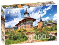 Opakowanie Puzzle 1000 Monastyr Sucevita/Suczawica/Rumunia