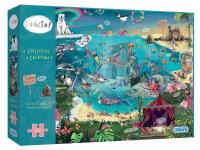 Opakowanie Puzzle 1000 Morskie stworzenia