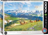 Puzzle 1000 Mountain Elks 6000-5705. Wydawca: Eurographics. SmakLiter.pl Opakowanie Puzzle 1000 Mountain Elks 6000-5705