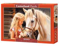 Puzzle 1000 My Friend Horse. Wydawca: Castorland. SmakLiter.pl Opakowanie Puzzle 1000 My Friend Horse