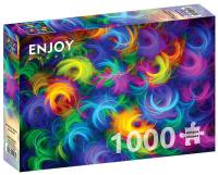 Opakowanie Puzzle 1000 Neonowe pióra
