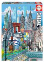 Puzzle 1000 Nowy Jork/USA G3. Wydawca: Educa. SmakLiter.pl Opakowanie Puzzle 1000 Nowy Jork/USA G3