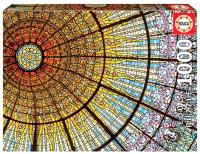 Puzzle 1000 Pałac Muzyki Katalońskiej/Barcelona G3. Wydawca: Educa. SmakLiter.pl Opakowanie Puzzle 1000 Pałac Muzyki Katalońskiej/Barcelona G3