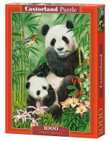 Puzzle 1000 Panda Brunch. Wydawca: Castorland. SmakLiter.pl Opakowanie Puzzle 1000 Panda Brunch