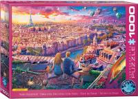 Puzzle 1000 Paris Rooftop 6000-5886. Wydawca: Eurographics. SmakLiter.pl Opakowanie Puzzle 1000 Paris Rooftop 6000-5886