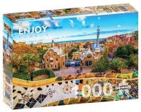 Opakowanie Puzzle 1000 Park Gell/Barcelona/Hiszpania