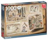 Puzzle 1000 Pc Anton Pieck Najpiękniejsze baśnie. Wydawca: Jumbo. SmakLiter.pl Opakowanie Puzzle 1000 Pc Anton Pieck Najpiękniejsze baśnie