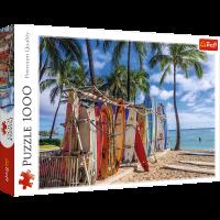 Puzzle 1000 Plaża Waikiki Hawaje 10742. Wydawca: Trefl PAP. SmakLiter.pl Opakowanie Puzzle 1000 Plaża Waikiki Hawaje 10742