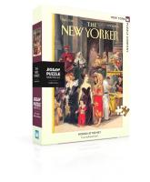 Opakowanie Puzzle 1000 Postaci ze słynnych obrazów jedzą lody