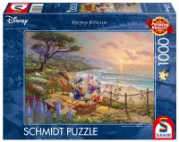 Puzzle 1000 PQ Kaczor Donald & Daisy T. Kinkade 111120. Wydawca: Schmidt Spiele Puzzle. SmakLiter.pl Opakowanie Puzzle 1000 PQ Kaczor Donald & Daisy T. Kinkade 111120