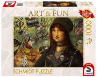 Puzzle 1000 PQ Mona Lisa 2024 Markus Binz 112727. Wydawca: Schmidt Spiele Puzzle. SmakLiter.pl Opakowanie Puzzle 1000 PQ Mona Lisa 2024 Markus Binz 112727
