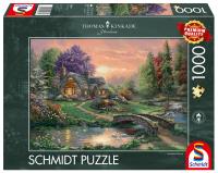 Puzzle 1000 PQ Romantyczny weekend T. Kinkade 111100. Wydawca: Schmidt Spiele Puzzle. SmakLiter.pl Opakowanie Puzzle 1000 PQ Romantyczny weekend T. Kinkade 111100
