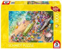 Puzzle 1000 PQ Skarby z plaży 112744. Wydawca: Schmidt Spiele Puzzle. SmakLiter.pl Opakowanie Puzzle 1000 PQ Skarby z plaży 112744