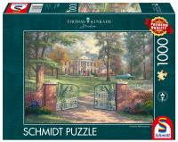 Puzzle 1000 PQ T. Kinkade Graceland latem 112730. Wydawca: Schmidt Spiele Puzzle. SmakLiter.pl Opakowanie Puzzle 1000 PQ T. Kinkade Graceland latem 112730