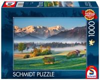 Puzzle 1000 Rezerwat przyrody Murnauer Moos. Wydawca: Schmidt. SmakLiter.pl Opakowanie Puzzle 1000 Rezerwat przyrody Murnauer Moos