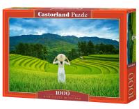 Puzzle 1000 Rice Fields in Vietnam CASTOR. Wydawca: Castorland. SmakLiter.pl Opakowanie Puzzle 1000 Rice Fields in Vietnam CASTOR