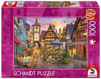 Puzzle 1000 Rothenburg ob der Tauber, Bawaria. Wydawca: Schmidt. SmakLiter.pl Opakowanie Puzzle 1000 Rothenburg ob der Tauber, Bawaria