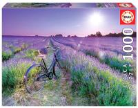 Puzzle 1000 Rower na lawendowym polu G3. Wydawca: Educa. SmakLiter.pl Opakowanie Puzzle 1000 Rower na lawendowym polu G3