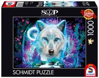 Puzzle 1000 Sheena Pike Arktyczny wilk. Wydawca: Schmidt. SmakLiter.pl Opakowanie Puzzle 1000 Sheena Pike Arktyczny wilk