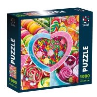 Puzzle 1000 Słodkie smakołyki DT1000-02. Wydawca: De.tail. SmakLiter.pl Opakowanie Puzzle 1000 Słodkie smakołyki DT1000-02
