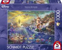 Puzzle 1000 SQ T. Kinkade Mała Syrenka 110746. Wydawca: Schmidt Spiele Puzzle. SmakLiter.pl Opakowanie Puzzle 1000 SQ T. Kinkade Mała Syrenka 110746