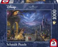 Puzzle 1000 SQ T. Kinkade Piękna i Bestia 110751. Wydawca: Schmidt Spiele Puzzle. SmakLiter.pl Opakowanie Puzzle 1000 SQ T. Kinkade Piękna i Bestia 110751