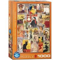 Opakowanie Puzzle 1000 Stare plakaty Teatry i opery