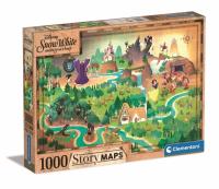 Opakowanie Puzzle 1000 Story Maps Śnieżka