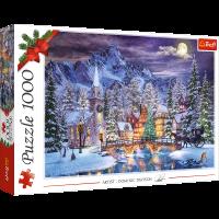 Puzzle 1000 Świąteczna atmosfera 10629. Wydawca: Trefl PAP. SmakLiter.pl Opakowanie Puzzle 1000 Świąteczna atmosfera 10629