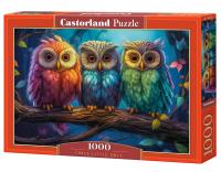 Puzzle 1000 Three Little Owls. Wydawca: Castorland. SmakLiter.pl Opakowanie Puzzle 1000 Three Little Owls
