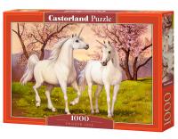 Puzzle 1000 Unicorn Love CASTOR. Wydawca: Castorland. SmakLiter.pl Opakowanie Puzzle 1000 Unicorn Love CASTOR