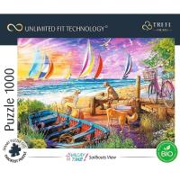 Opakowanie Puzzle 1000 Vacay Time: Sailboats View TREFL