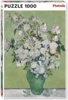 Puzzle 1000 - Van Gogh, Wazon z różami PIATNIK. Wydawca: Piatnik. SmakLiter.pl Opakowanie Puzzle 1000 - Van Gogh, Wazon z różami PIATNIK