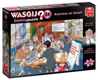 Puzzle 1000 Wasgij Destiny 24 - Zwykły biznes G3. Wydawca: Jumbo. SmakLiter.pl Opakowanie Puzzle 1000 Wasgij Destiny 24 - Zwykły biznes G3