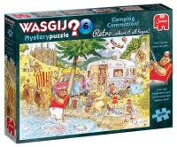 Puzzle 1000 Wasgij Mystery Retro 6 - Kemping G3. Wydawca: Jumbo. SmakLiter.pl Opakowanie Puzzle 1000 Wasgij Mystery Retro 6 - Kemping G3