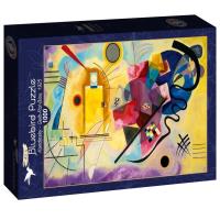 Puzzle 1000 Wassily Kandinsky, Żółty, czerwony.... Wydawca: Bluebird Puzzle. SmakLiter.pl Opakowanie Puzzle 1000 Wassily Kandinsky, Żółty, czerwony...