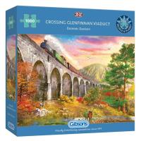 Puzzle 1000 Wiadukt Glenfinnan, Szkocja. Wydawca: Gibsons. SmakLiter.pl Opakowanie Puzzle 1000 Wiadukt Glenfinnan, Szkocja