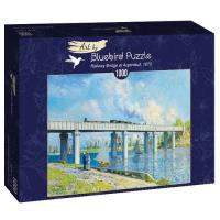 Opakowanie Puzzle 1000 Widok na most kolejowy w Argenteuil