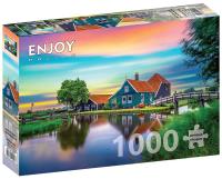Opakowanie Puzzle 1000 Wiejski dom w Niderlandach