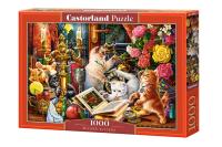 Puzzle 1000 Wizard Kittens CASTOR. Wydawca: Castorland. SmakLiter.pl Opakowanie Puzzle 1000 Wizard Kittens CASTOR
