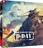 Puzzle 1000 World of Tanks D-Day. Wydawca: GOOD LOOT. SmakLiter.pl Opakowanie Puzzle 1000 World of Tanks D-Day